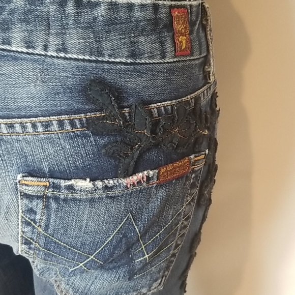 FOR ALL MANKIND EMBLESSISHED JEANS - Picture 7 of 13